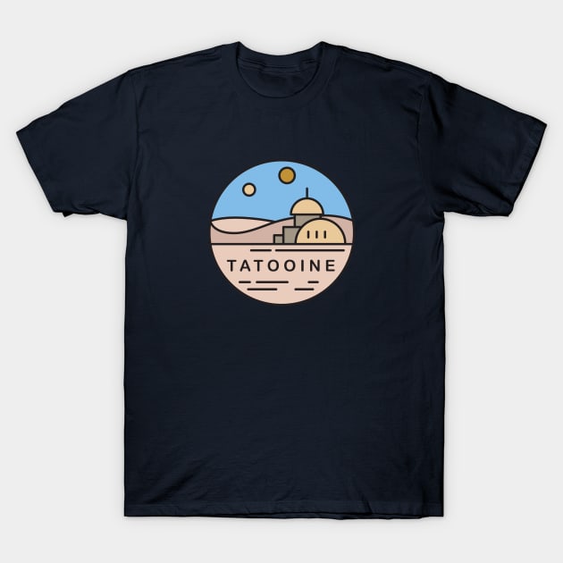 Tatooine T-Shirt by BodinStreet